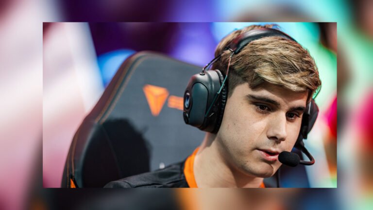 Foto de primer plano de Razork, jungla de Fnatic