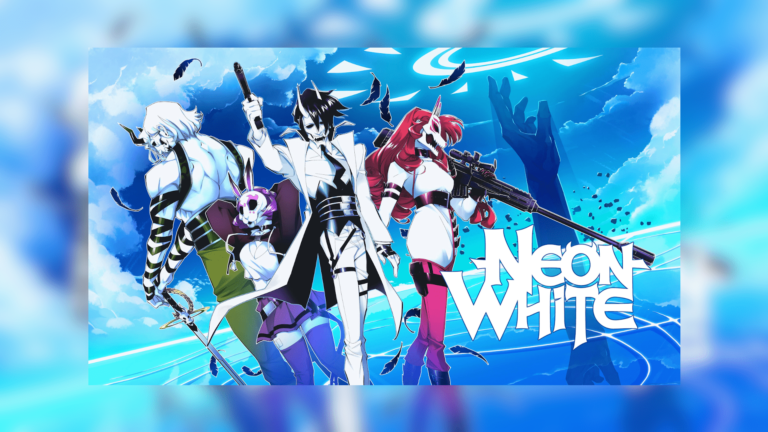 Portada del juego en la que aparecen los personajes principales: Green, Violet, Red, Yellow y White.