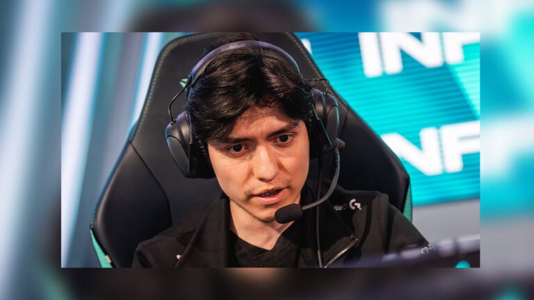 Foto de Yike, jungla de G2, tomada para la promoción de su partida contra BDS