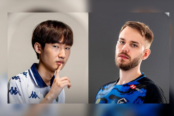 Imagen promocional del enfrentamiento entre BDS y GX con las fotos de Ice y Patrik