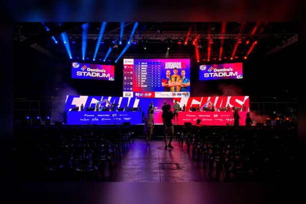 Imagen del estadio para la Superliga durante las jornadas presenciales de la semana 7