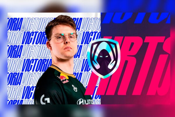 Cartel promocional con la imagen de Jackspektra al ganar su partida contra UCAM