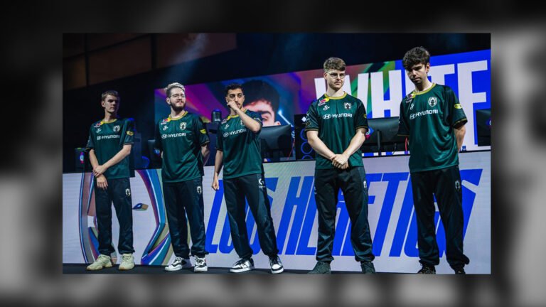 Cartel promocional del encuentro entre HRTS y SUP durante el EMEA Masters 2024