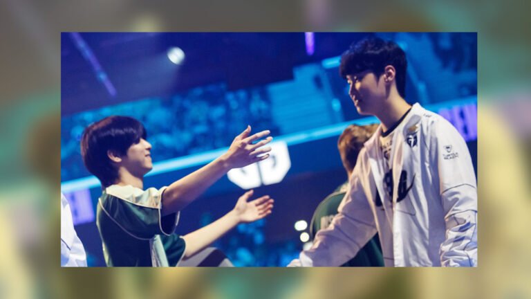 Imagen de los jugadores de FLY y GEN, para promocionar el día de enfrentamientos durante los Mundiales