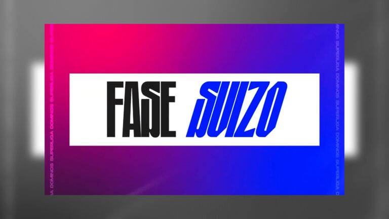 Imagen de la Superliga mostrando el nombre de la Fase Suizo