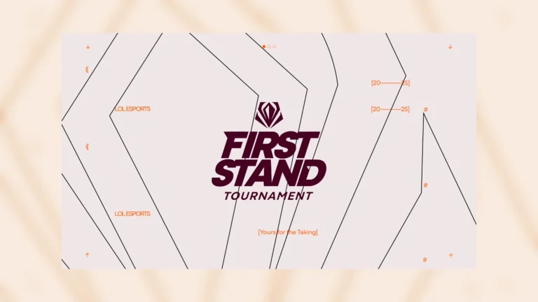 Imagen promocional del First Stand Tournament