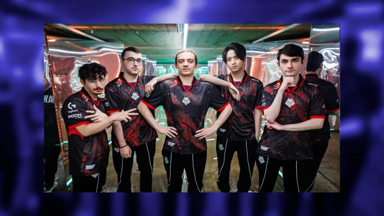 Imagen promocional del equipo de G2 Esports para la jornada 4 de la LEC