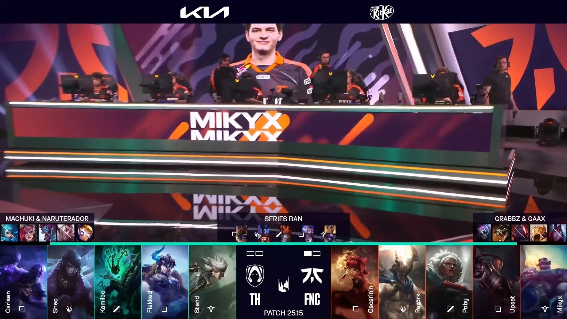 Draft del segundo mapa del segundo partido de la jornada 1 de verano de la LEC entre TH y FNC