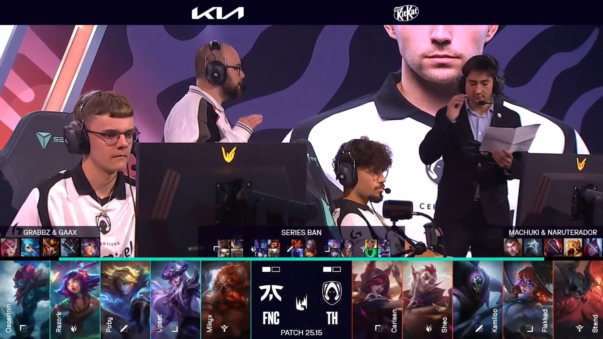 Draft del tercer mapa del segundo partido de la jornada 1 de verano de la LEC entre TH y FNC