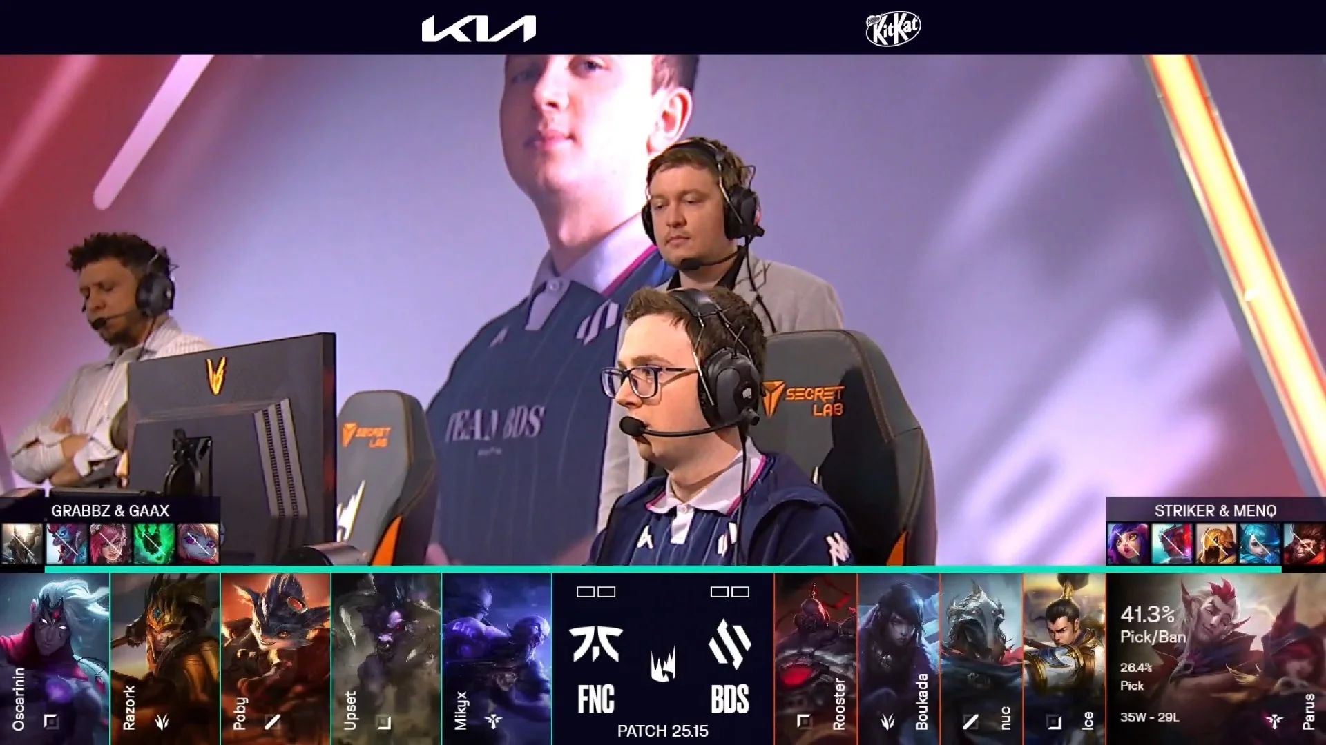 Draft del primer mapa del primer partido de la jornada 5 de verano de la LEC entre FNC y BDS