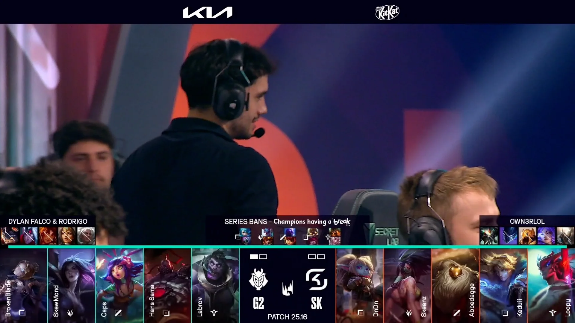 Draft del segundo mapa del primer partido de la jornada 9 de verano de la LEC entre SK y G2