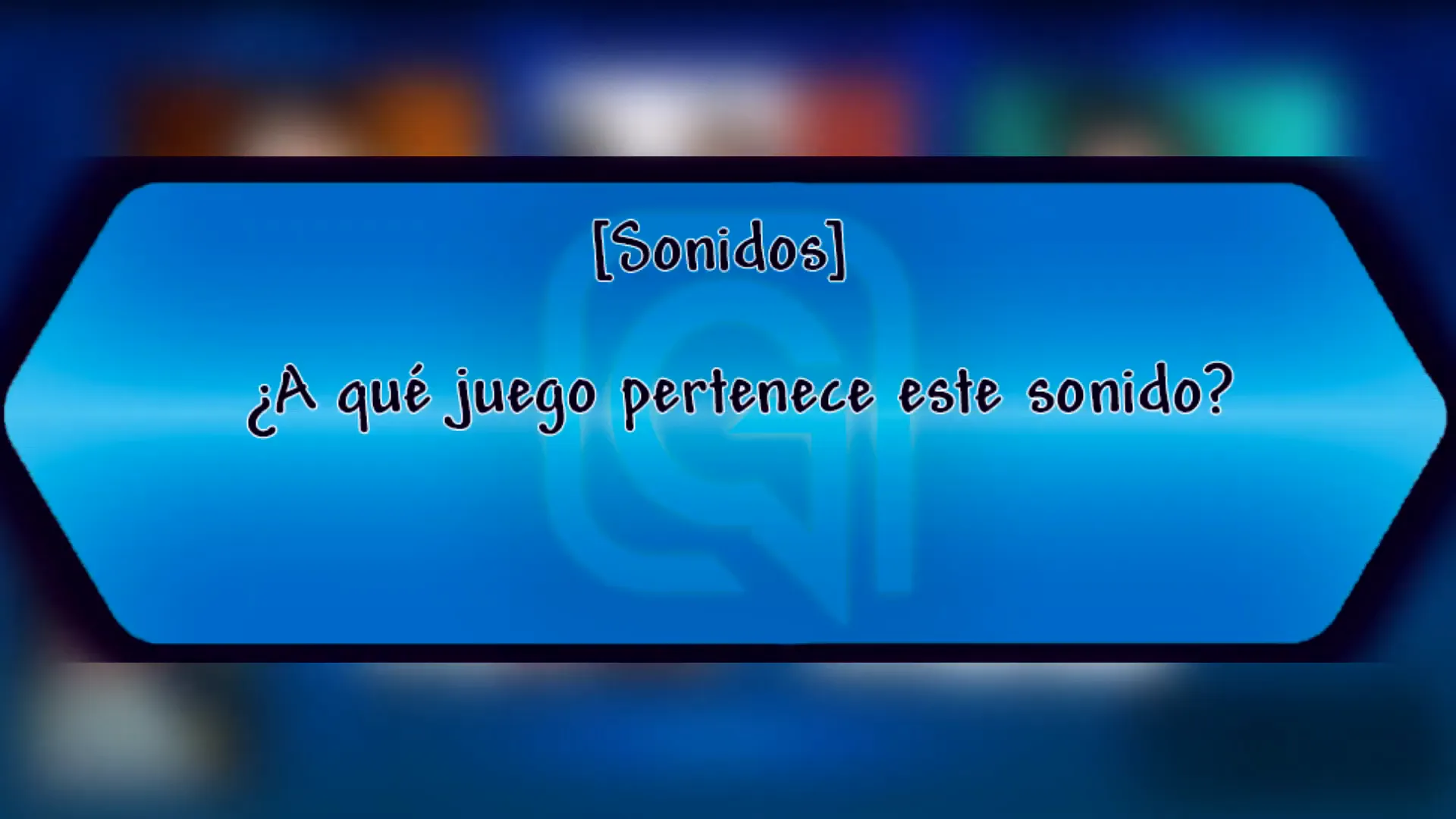 Pregunta de sonido en Saber Y Jugar 4