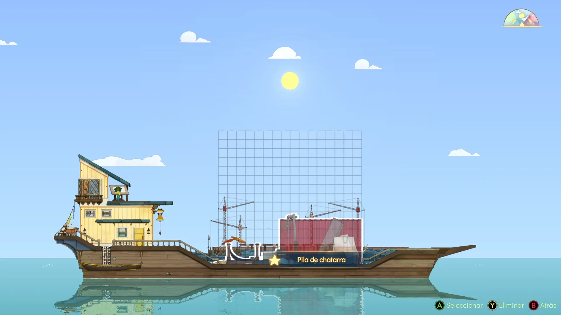 Barco inicial de Spiritfarer: Farewell Edition