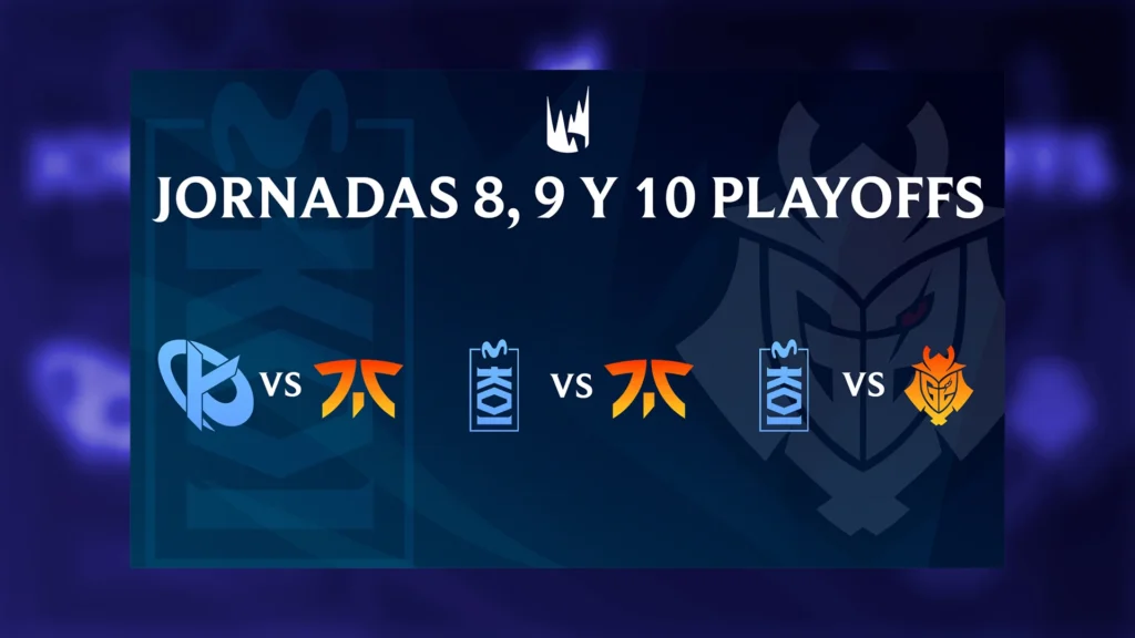 Imagen de portada para la Jornada 10 de los playoffs de la LEC de verano
