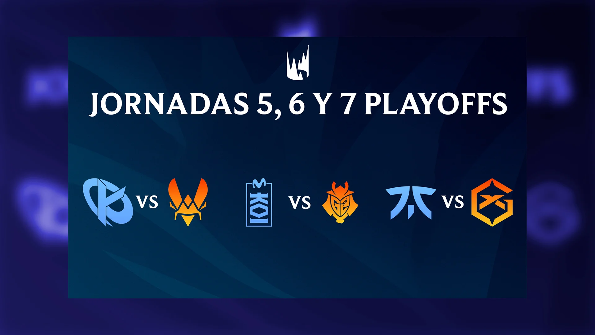 Imagen de portada para la Jornada 7 de los playoffs de la LEC de verano