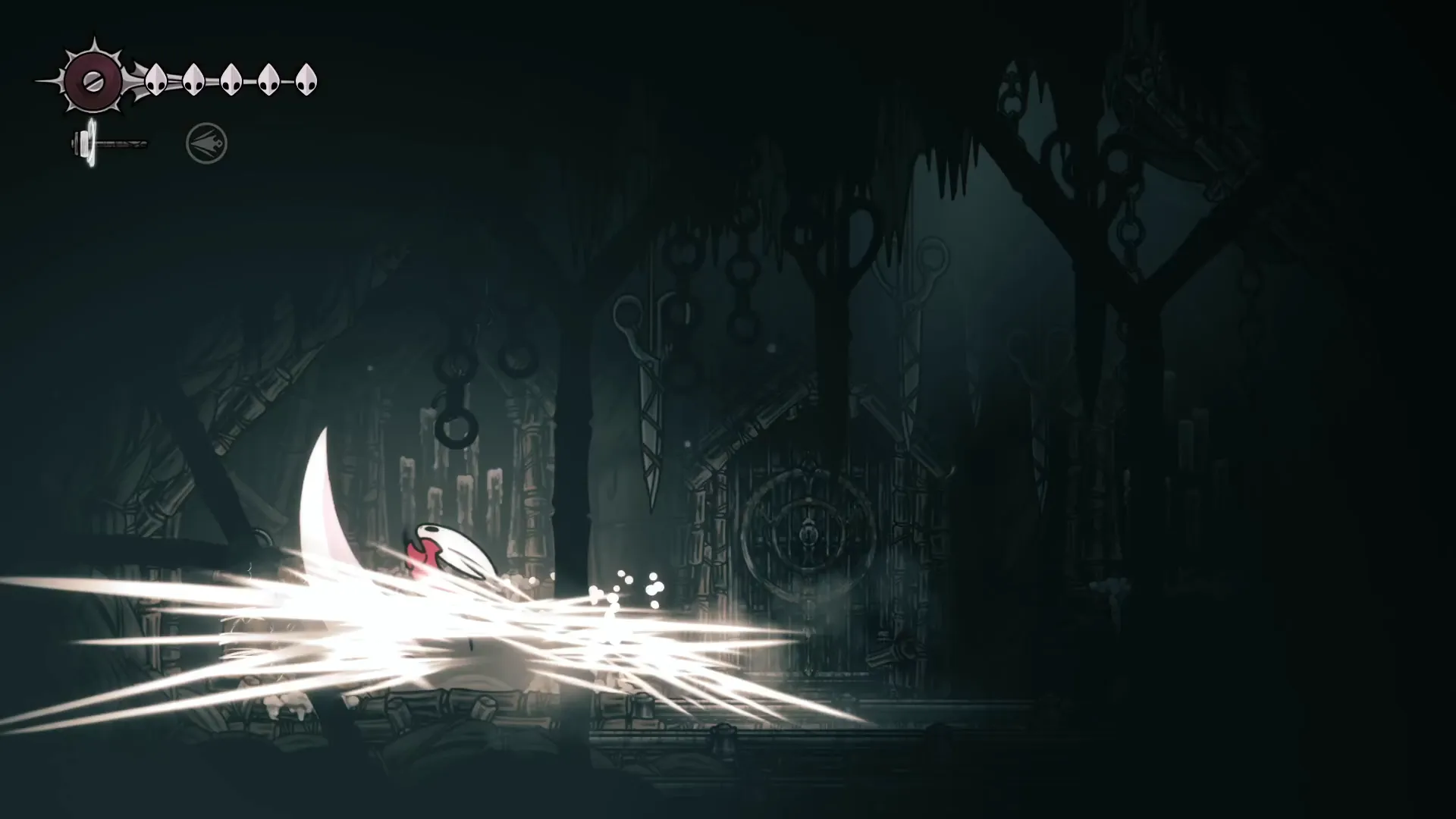 Ataque en carrera del blasón de la parca