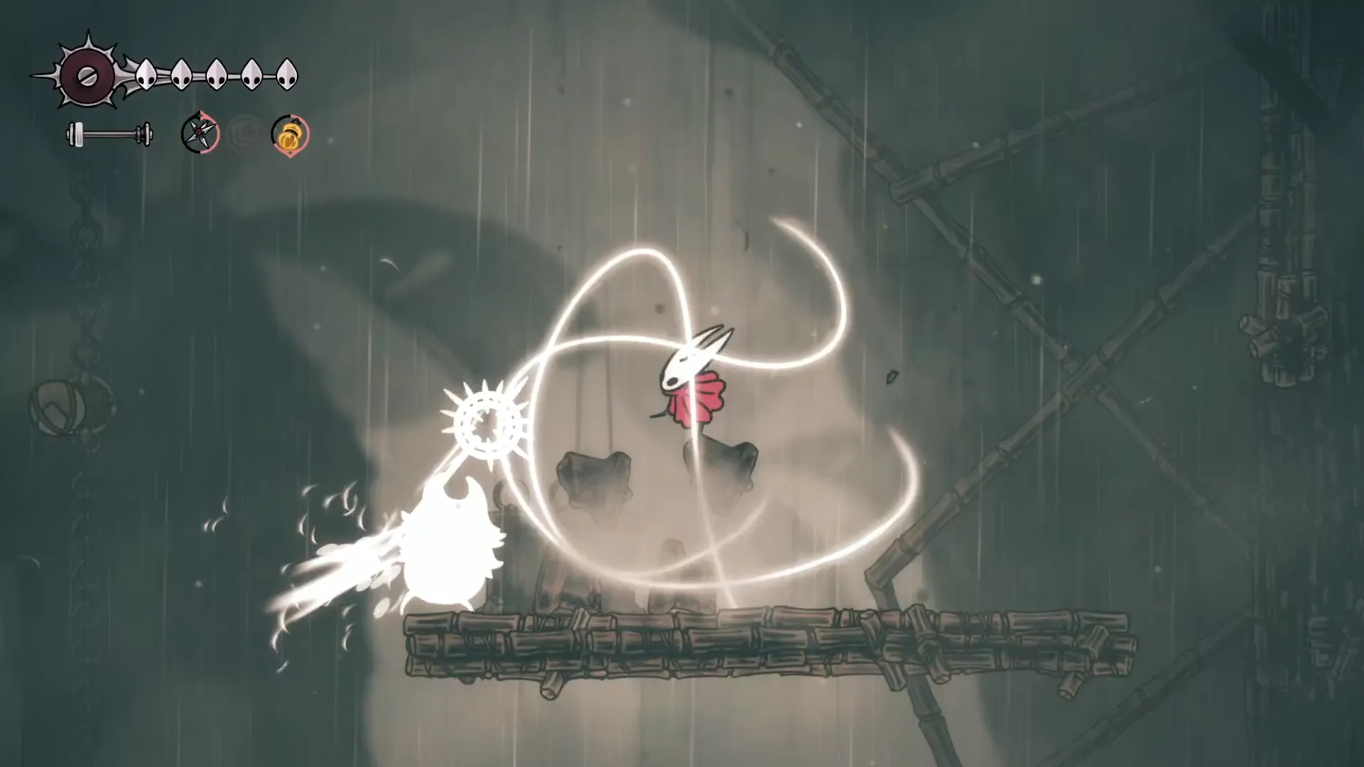 Habilidad "tormenta de hilos" de Hornet