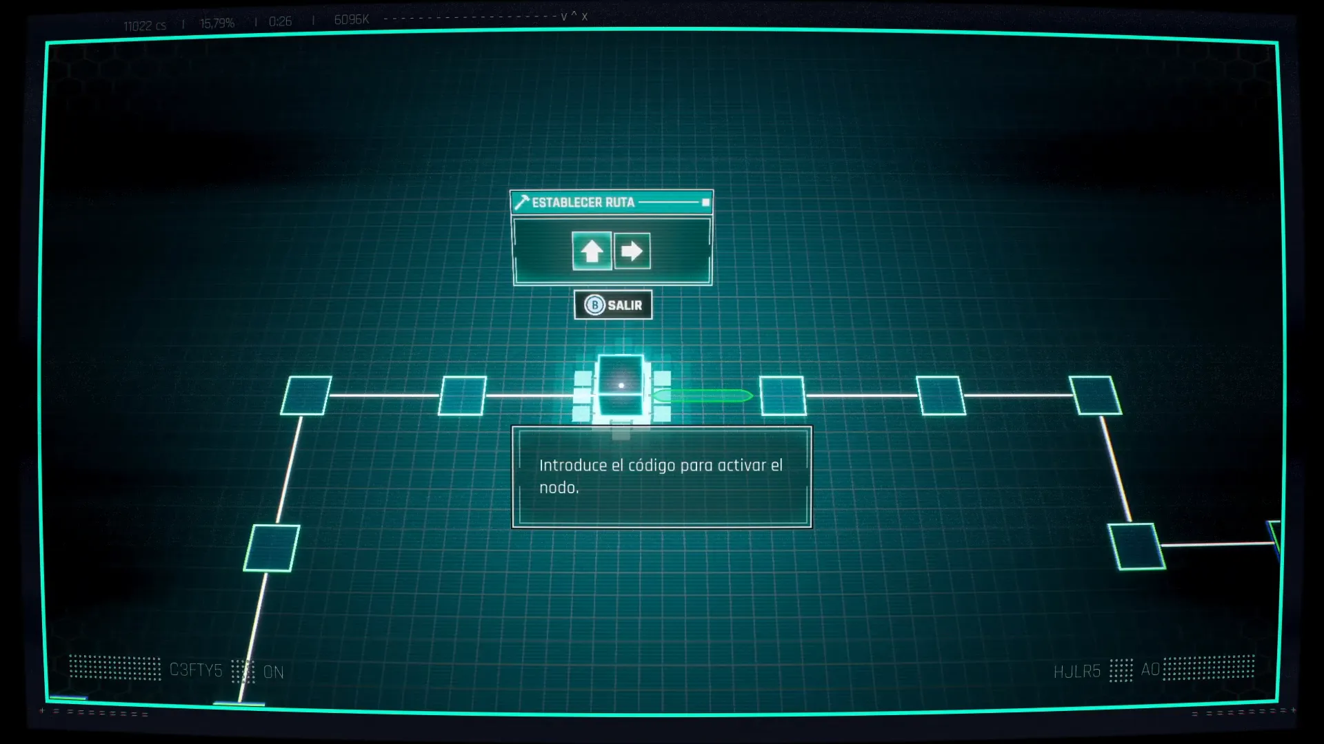 Minijuego de hackeo de Dispatch