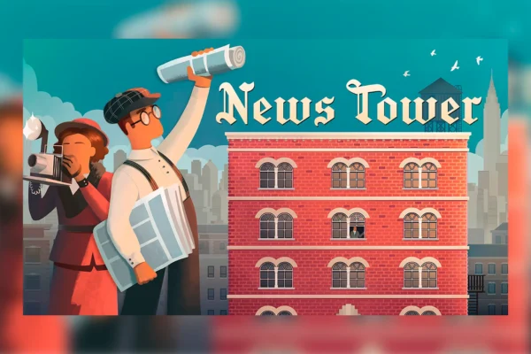 Portada del análisis de News Tower, TAOGames