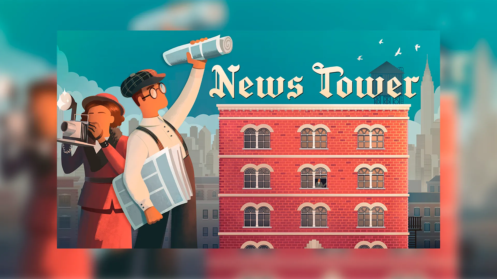 Portada del análisis de News Tower, TAOGames