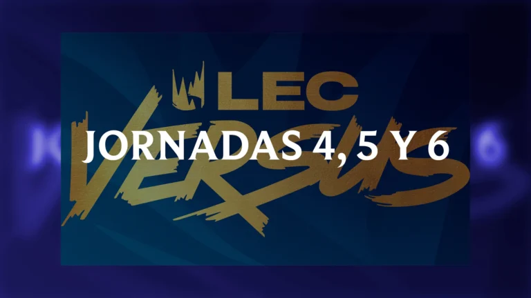 Imagen de portada para la Jornada 2 de la LEC Versus