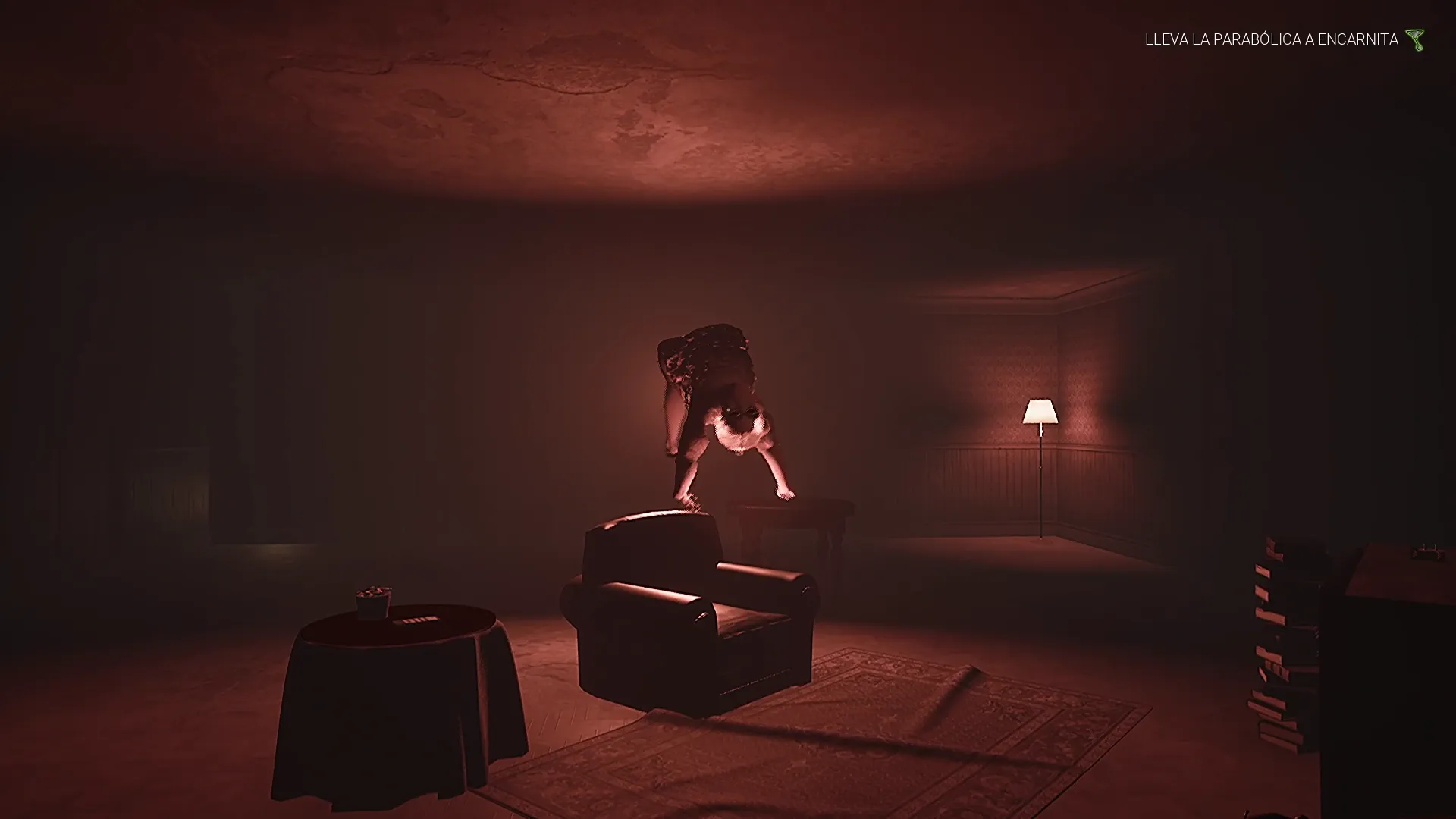 Encarnita poseída en OH DEMON! Fix my tv