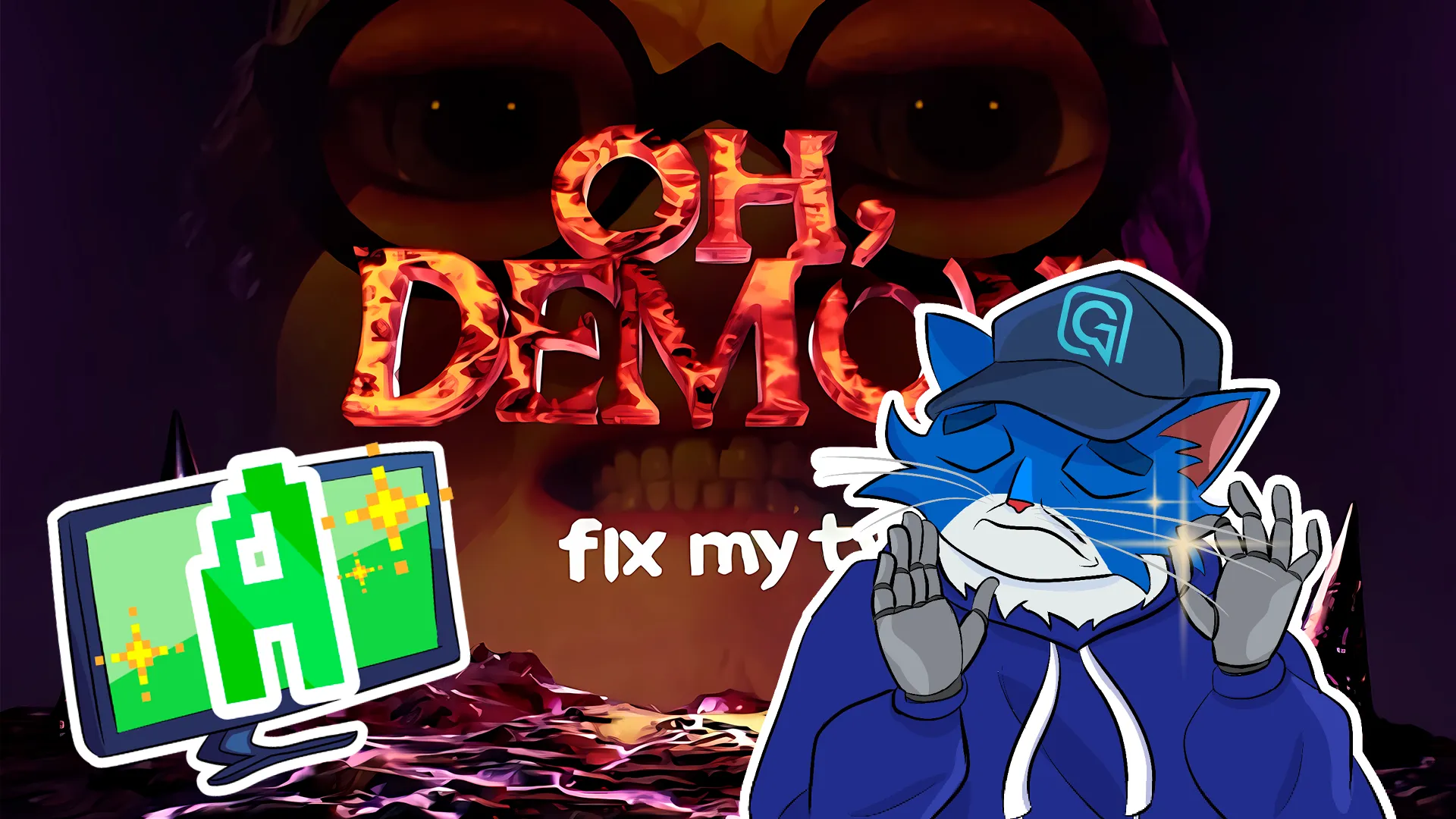 Nota de OH DEMON! Fix my tv, TAOGames