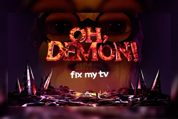 Portada del análisis de OH DEMON! Fix my tv