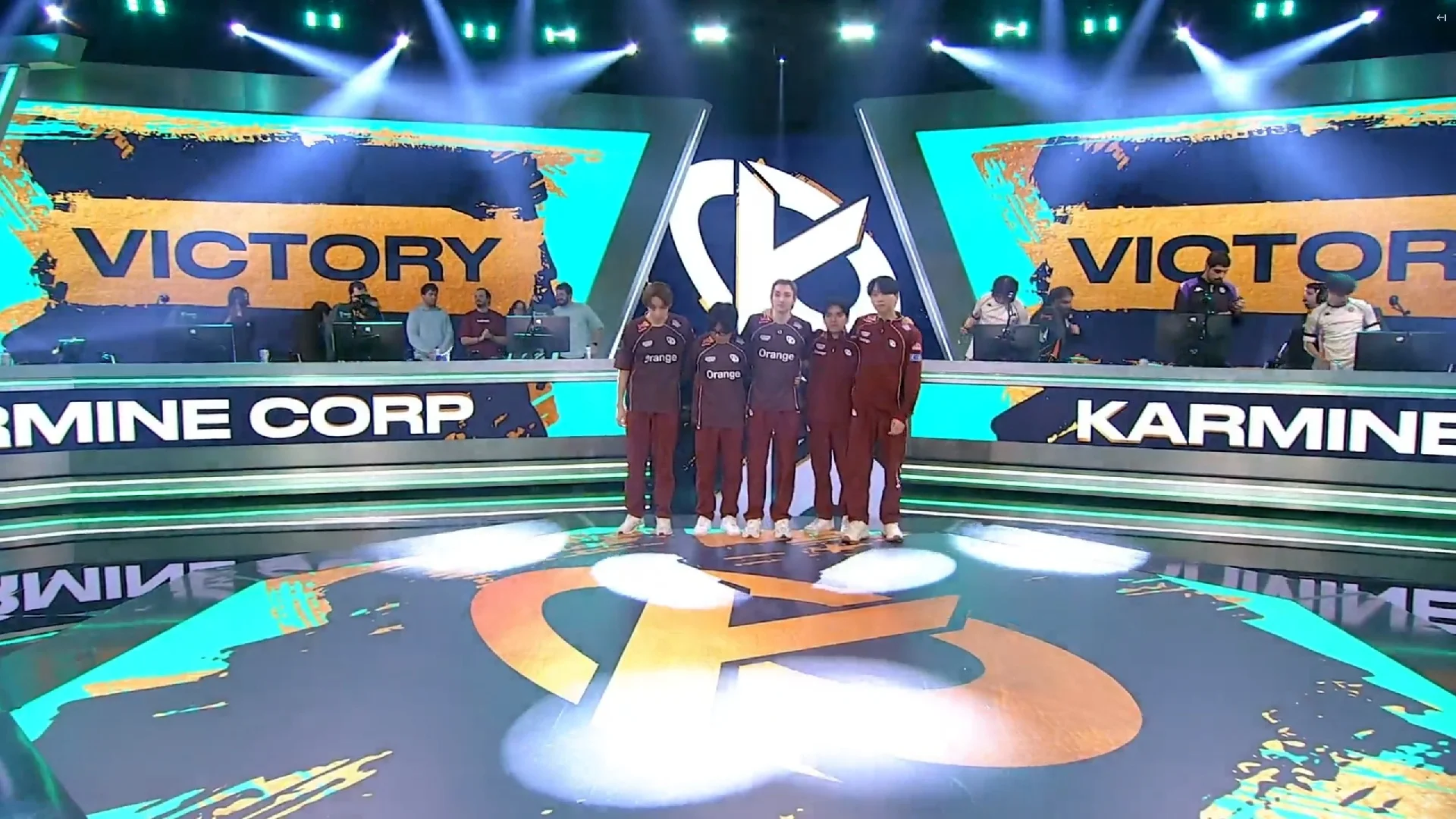 Imagen del roster de KC para la Jornada 9 de la LEC Versus