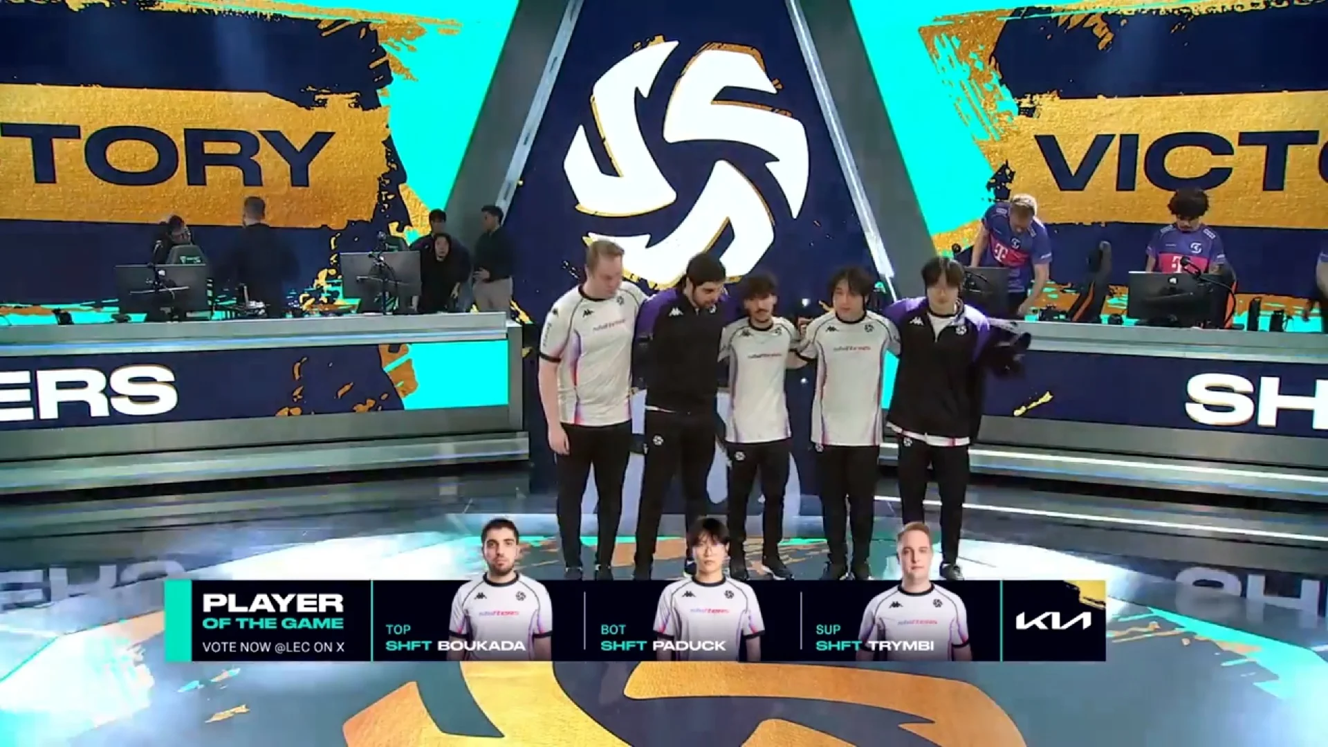 Imagen del roster de SHFT para la Jornada 11 de la LEC Versus