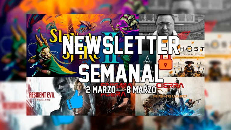 Resumen semanal de noticias de videojuegos | 2 de marzo – 8 de marzo