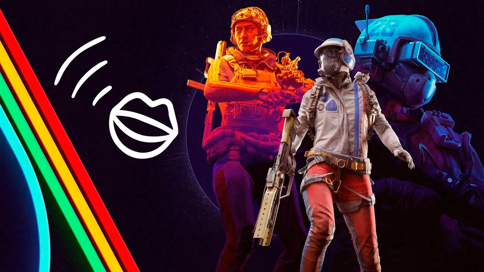 Arc Raiders con una boca simulando ser voz real