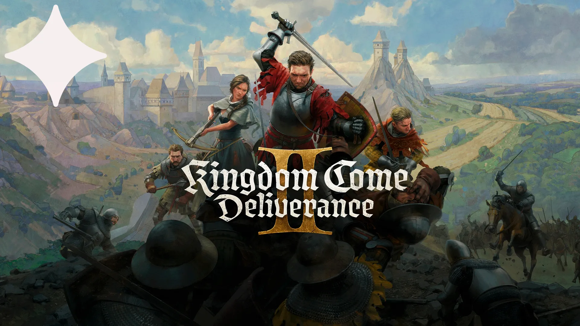 Kingdom Come Deliverance II con un logo de IA
