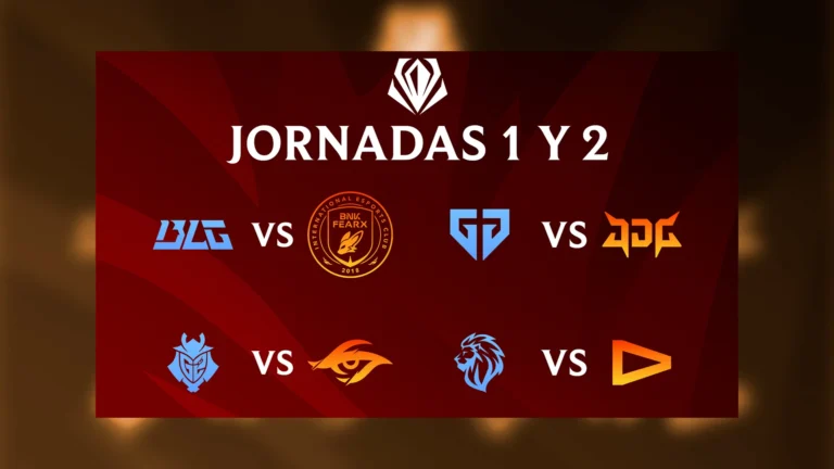 First Stand Tournament 2026: Jornadas 1 y 2