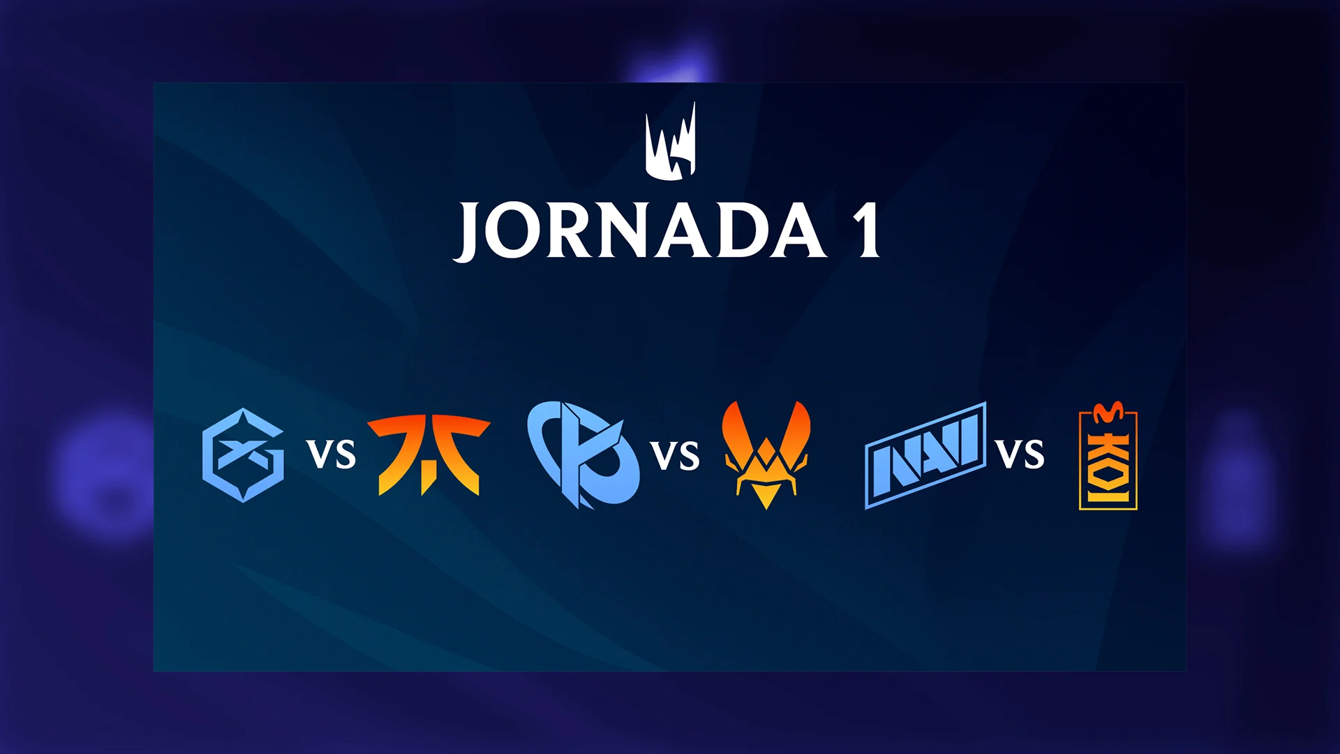 Imagen de portada para la Jornada 1 de la LEC de primavera de 2026