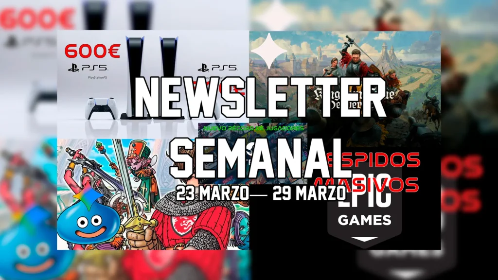 Portada de la newsletter semanal de TAOG del 23 al 29 de marzo