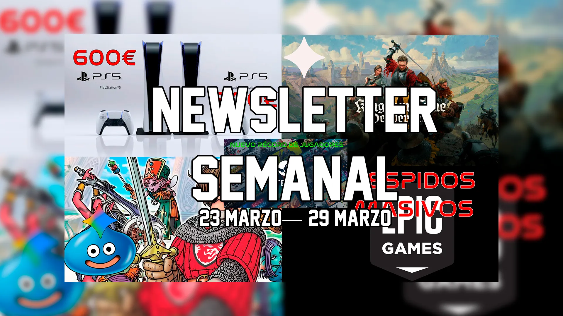 Portada de la newsletter semanal de TAOG del 23 al 29 de marzo