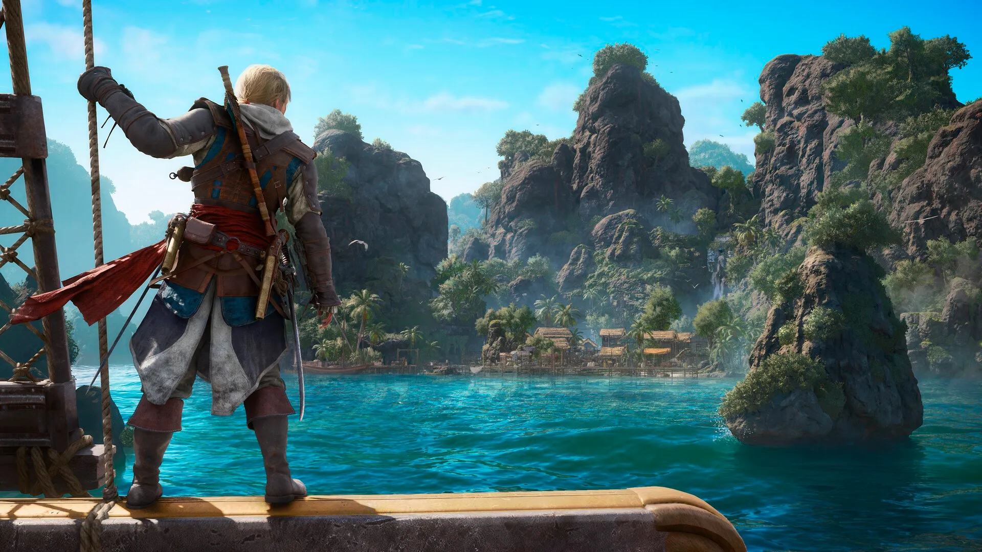 Imagen usada para la miniatura del tráiler de Assassin's Creed Black Flag: Resynced