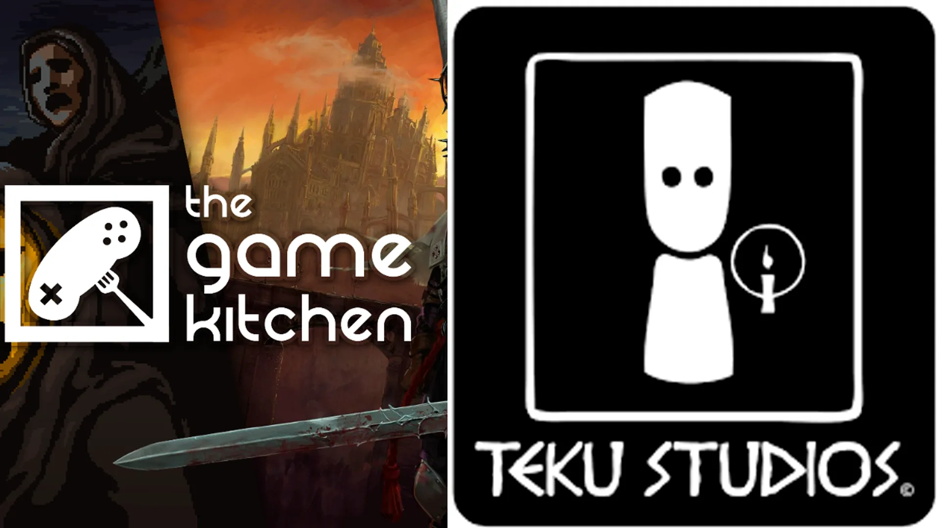 Logos de los estudios españoles The Game Kitchen y Teku Studios