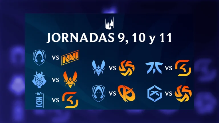 LEC Primavera 2026: Jornadas 7, 8 y 9