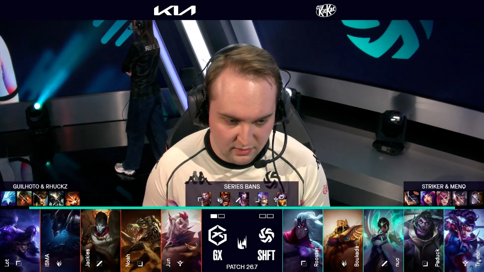 Draft del segundo mapa del segundo partido de la jornada 9 de la LEC de primavera 2026 entre GX y SHFT