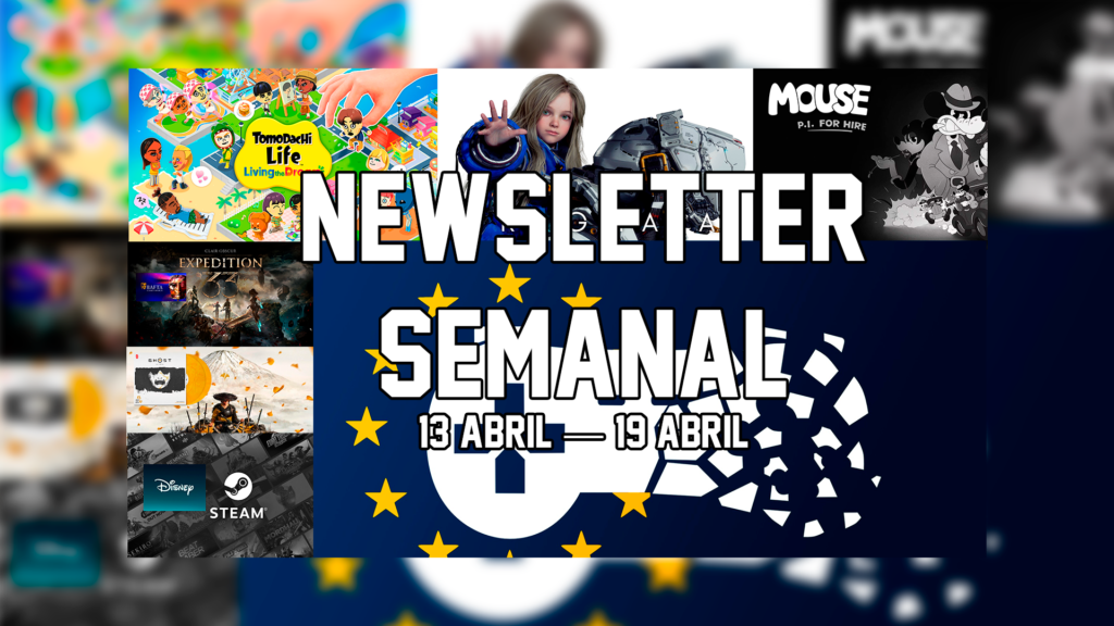 Portada de la newsletter semanal de TAOG del 13 al 19 de abril