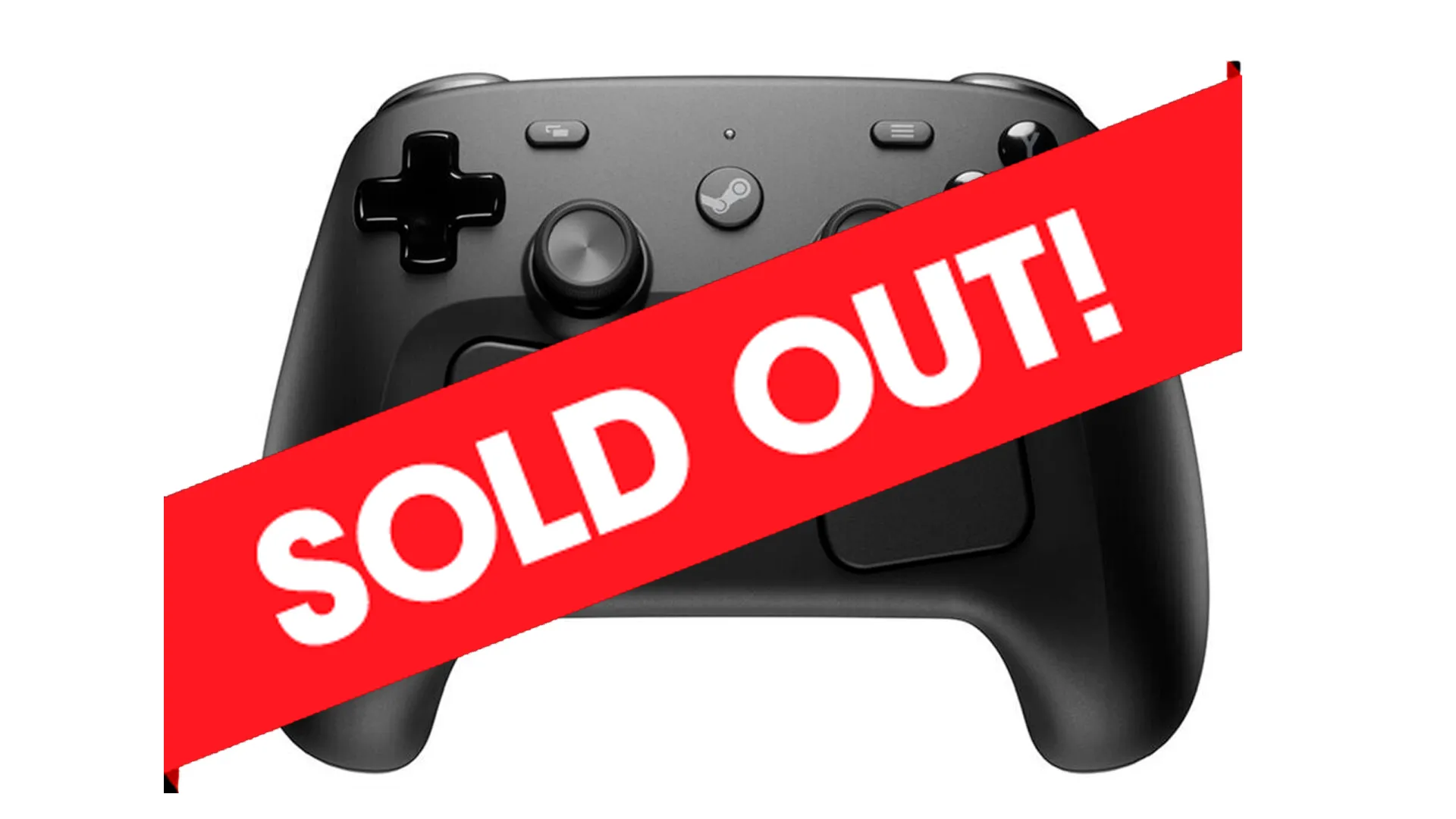 Steam Controller con unidades agotadas