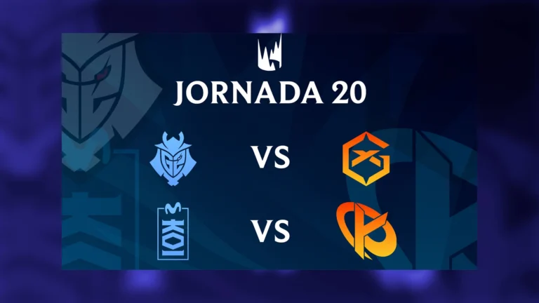 LEC Primavera 2026: Jornada 20