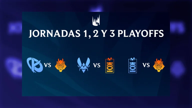 LEC Primavera 2026 Playoffs: Jornadas 1, 2 y 3