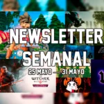 Portada de la newsletter semanal de TAOGames del 25 al 31 de mayo