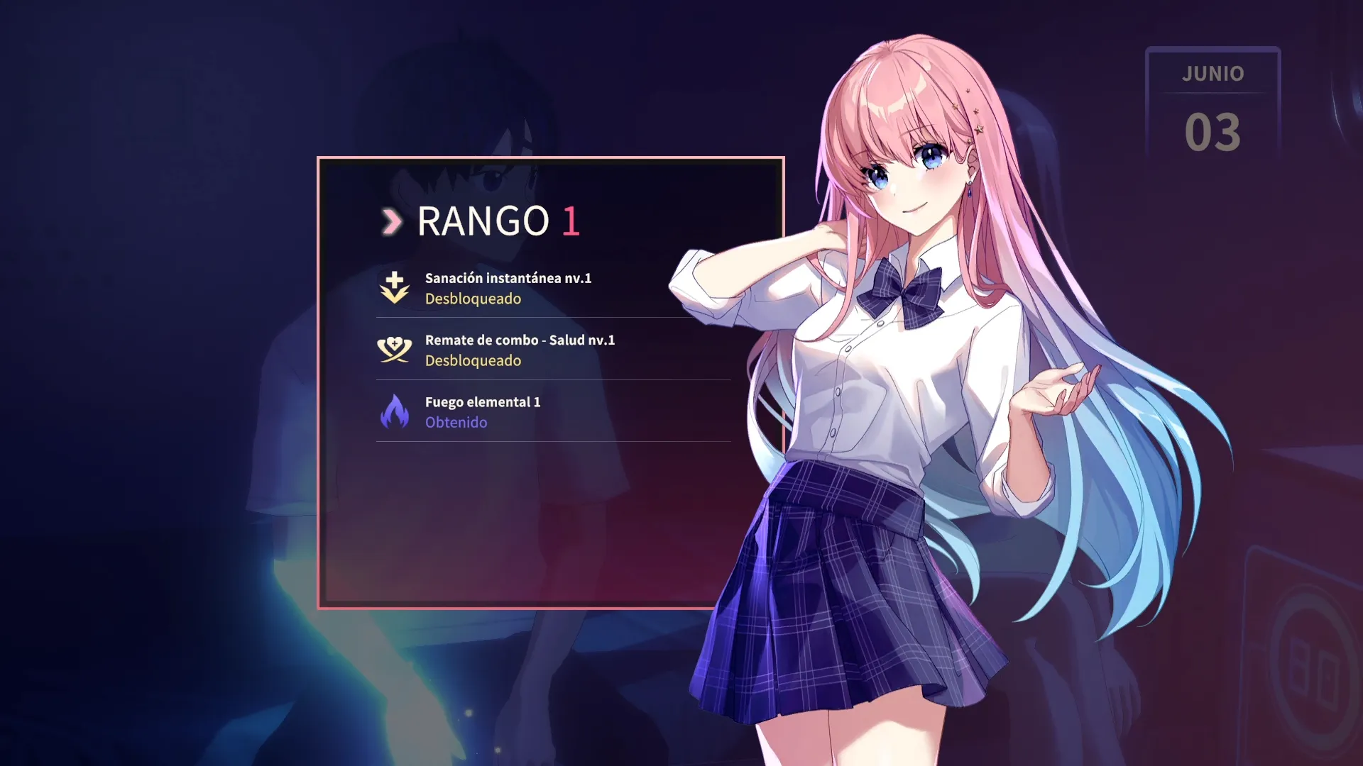 Primer vínculo con Yuna, de Eternights
