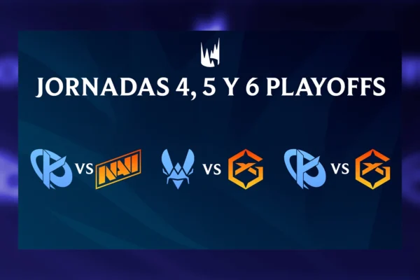 Imagen de portada para la Jornada 6 de los playoffs de la LEC de primavera de 2026
