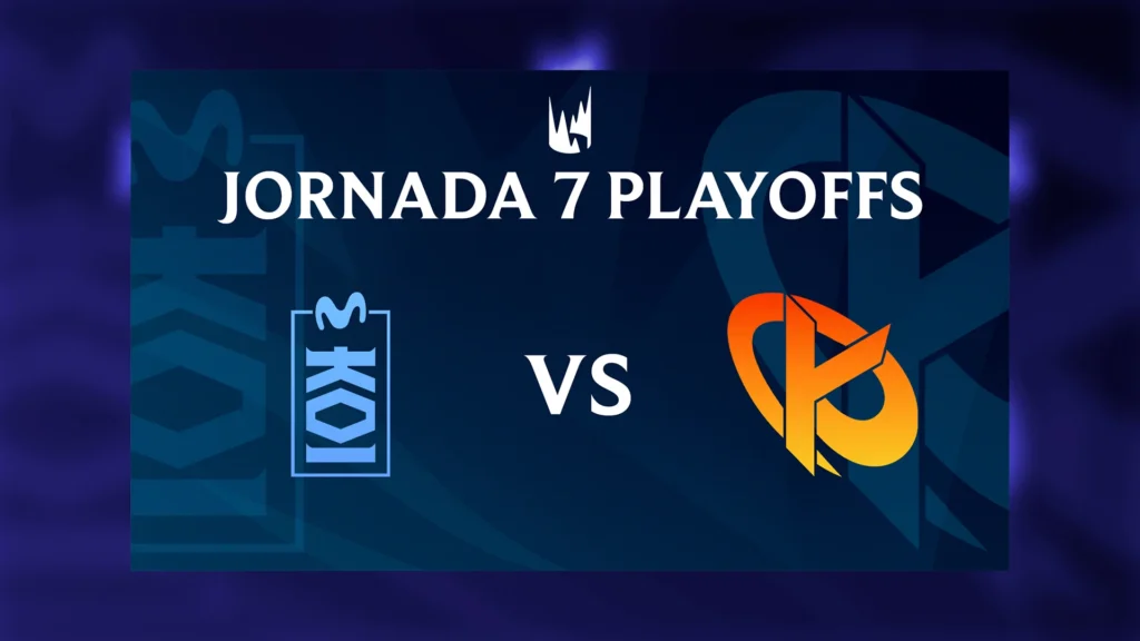 Imagen de portada para la Jornada 7 de los playoffs de la LEC de primavera de 2026