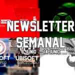 Portada de la newsletter semanal de TAOGames del 8 al 14 de junio de 2026